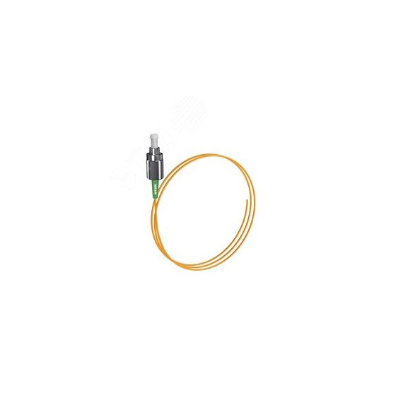 Шнур оптический pt FC/APC 9/125мкм 1.5м LSZH (пигтейл) NTSS NTSS-PGT-FC/A-9-1.5