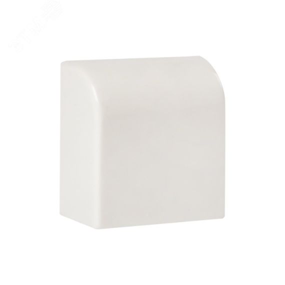 Заглушка (25х16) (4 шт) Plast Белый EKF ecw-25-16x4