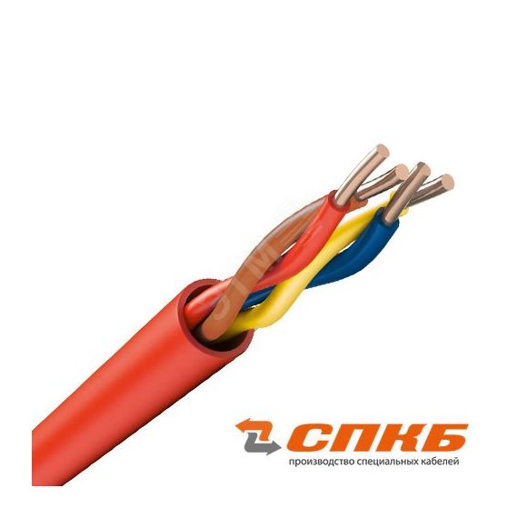 Кабель КПСВВнг(А)-LS 2х2х0.50 красный ТЕХНО КПСВВнг(А)-LS 2х2х0,50