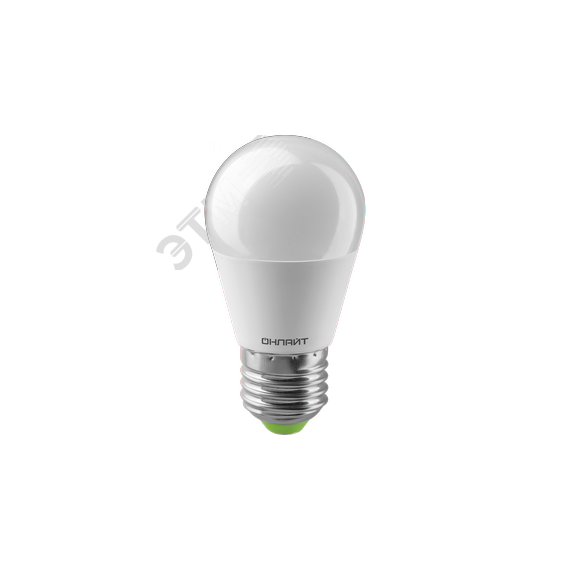 Лампа светодиодная LED 10вт E27 дневной матовый шар PROMO ОНЛАЙТ 90114