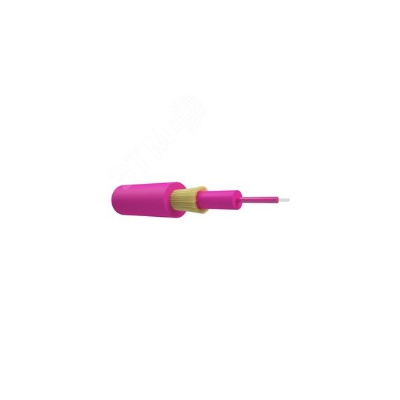 Кабель оптический simplex. ОМ4 50-125. 2.0mm. LSZH. маджента NTSS NTSS-FOC-SPC-ОМ4 50 -125 х1-2.0-LSZH-MG
