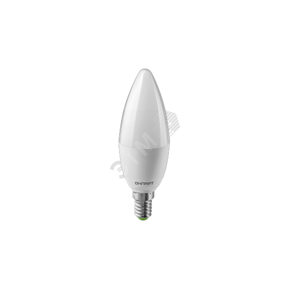 Лампа светодиодная LED 10вт E14 теплый матовая свеча PROMO ОНЛАЙТ 82914