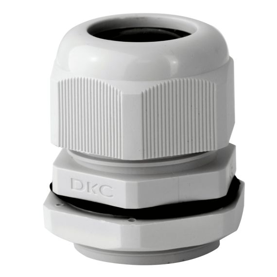Зажим кабельный с контргайкой, IP68, PG9, д.4 - 8мм (розница)