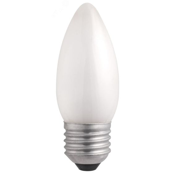 Лампа накаливания B35 240V 40W E27 frosted JazzWay 3320560