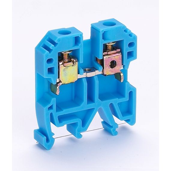 Зажим наборный 50А 6 мм.кв ЗН-101 синий SE (Dekraft) 32403DEK