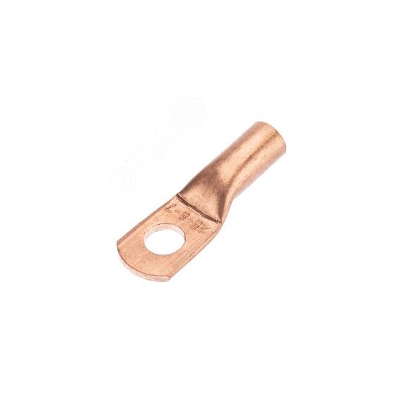 Наконечник медный ТМ 25-8-7 (25кв мм - 8мм) 5шт, REXANT REXANT 07-5313-1