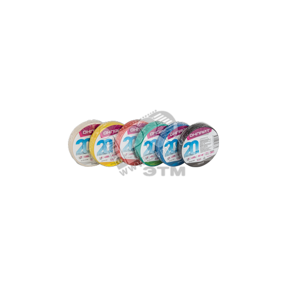 Изолента ОНЛАЙТ 71 677 OIT-B15-20/BL черная Navigator Group 71677