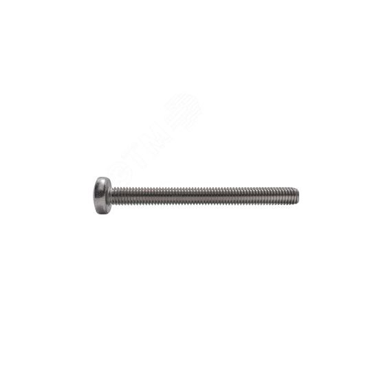 Винт с полукруглой головкой DIN 7985 8X 70 A2 КМП A2 7985 8X70/90