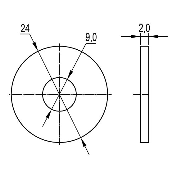 Чертеж CM120800INOX316L
