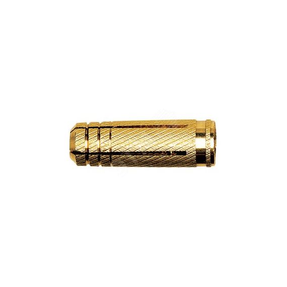 Анкер латунный MS 5х18 для винтов с метрической   резьбой Fischer 26425