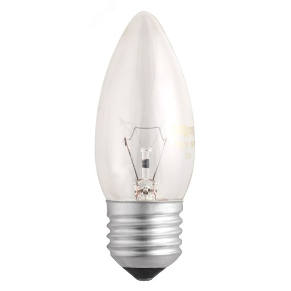 Лампа накаливания B35 240V 40W E27 clear JazzWay 3320546