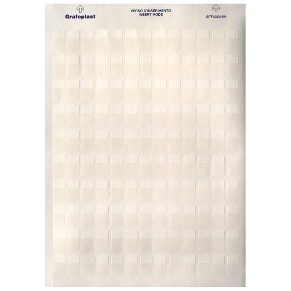 Самоламинирующаяся маркировка для проводов и кабелей 5-9мм. Полиэстер. Желтая