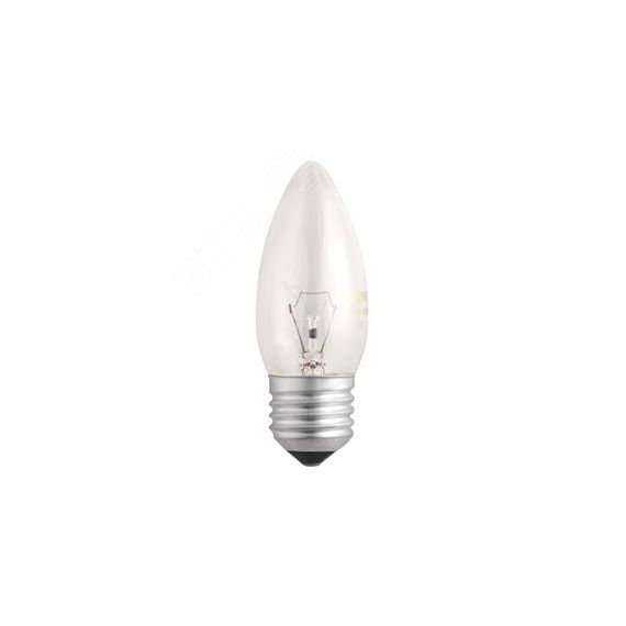 Лампа накаливания B35 240V 60W E27 clear JazzWay 3320331
