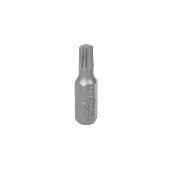 Вставка (бита) торцевая 1/4', TORX, T25, L = 25 мм King Tony 102525T