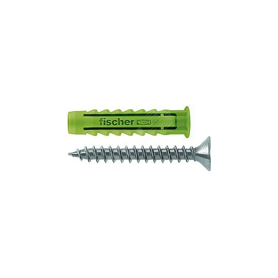 Дюбель SX 8х40 S зеленый Fischer 524867