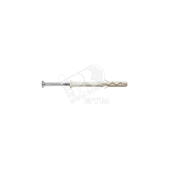 Дюбель-гвоздь 8х80 LYT UK KP потайной бортик, нейлон (100шт) SORMAT 9640075663