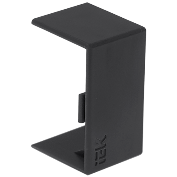 ELECOR Соединитель на стык КМС 20х10 черный (4шт/компл) IEK