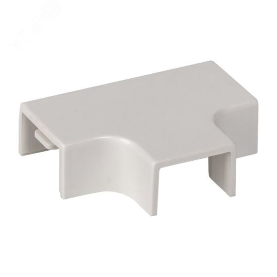 Угол T-образный (15х10) (4 шт) Plast Белый EKF tchw-15-10x4