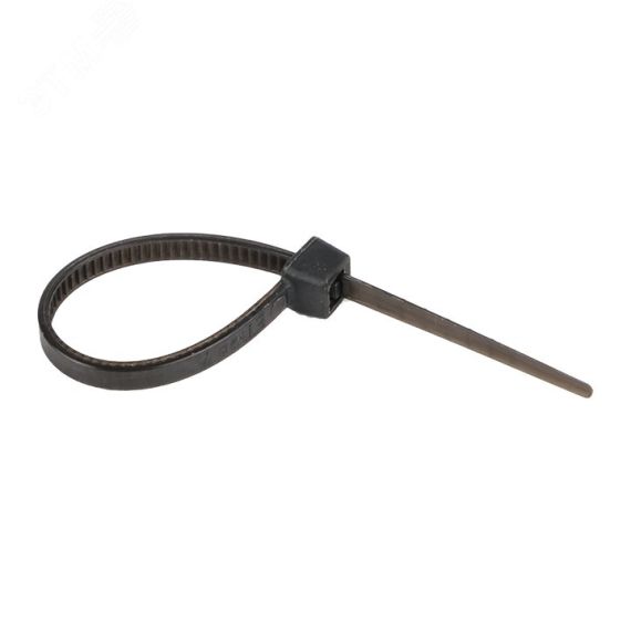 Хомут 2.5х80 черный нейлон (100шт) EKF plc-cb-2.5x80