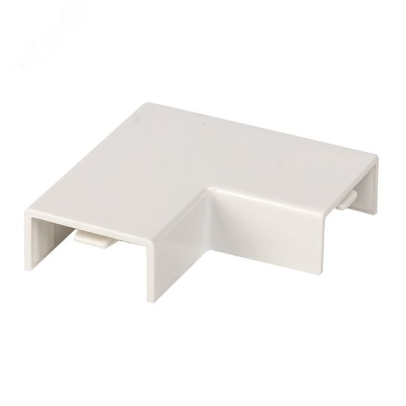 Поворот 90 градусов (20х10) (4 шт) Plast PROxima белый EKF abw-20-10x4