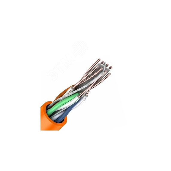 Кабель LAN CADENA MID UTP4-CAT5e LSZH 305 м, оранжевый Cadena U4LSZH305R_MID