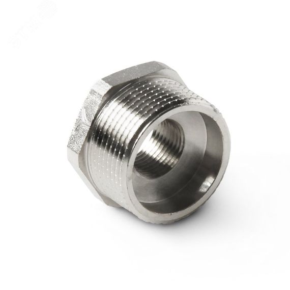 Футорка латунная резьбовая, Н-В 3/8 х 1/4 PRO AQUA 05-m10-f6x
