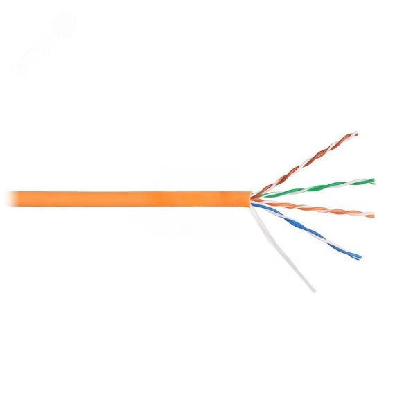 Витая пара FTPнг 4 пары AWG 24 категория 5е экран Cu Standart SkyNet FTPнг LSZH 4х2х0.48 Cu