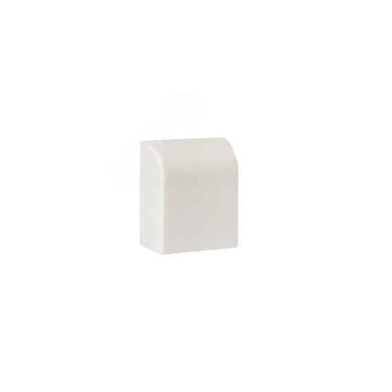 Заглушка (20х10) (4 шт) Plast Белый EKF ecw-20-10x4