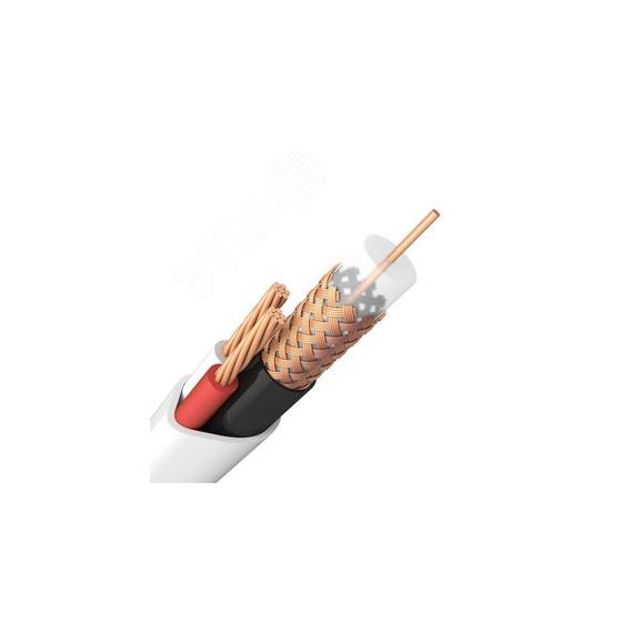 Кабель видеонаблюдения КВК-В-2 2х0.5 Cadena KVK-V2-2x0.5CAD