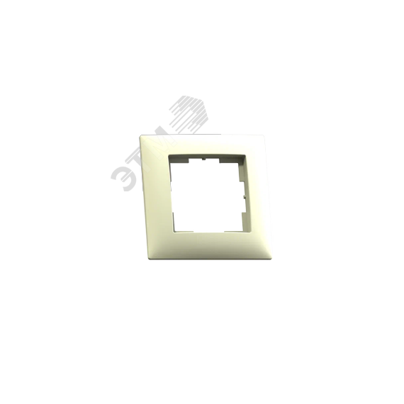 Мария Рамка одноместная МРФИ11.10.00.00,  слоновая кость Кунцево 120013