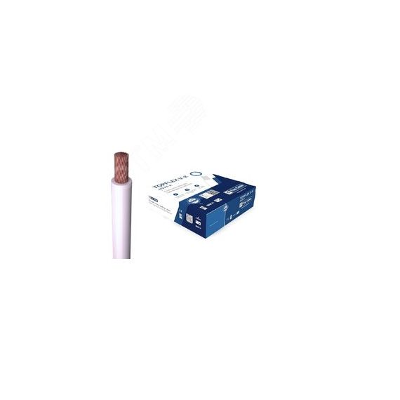 Провод силовой TOPFLEX V-K H05V-K 1х0.75 белый TopCable 131B000SR100