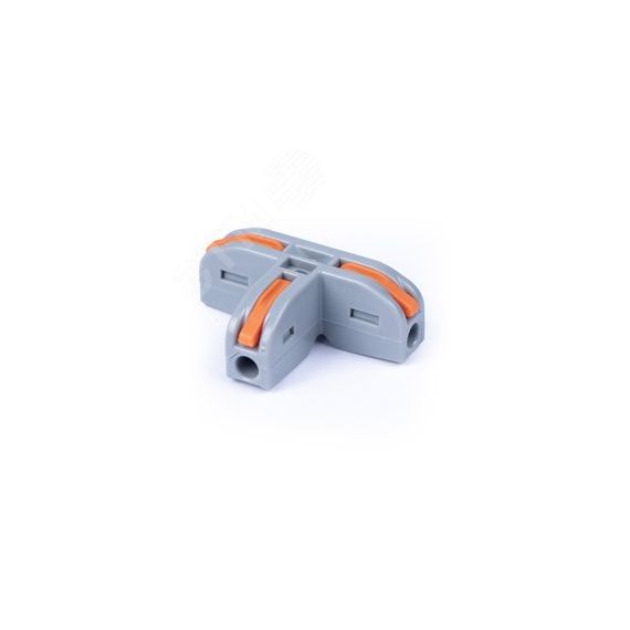 Клемма соединительная универсальная Т-образный ответвитель 1 полюс с рычагом 0.08-4.0 Cabeus PCT-112