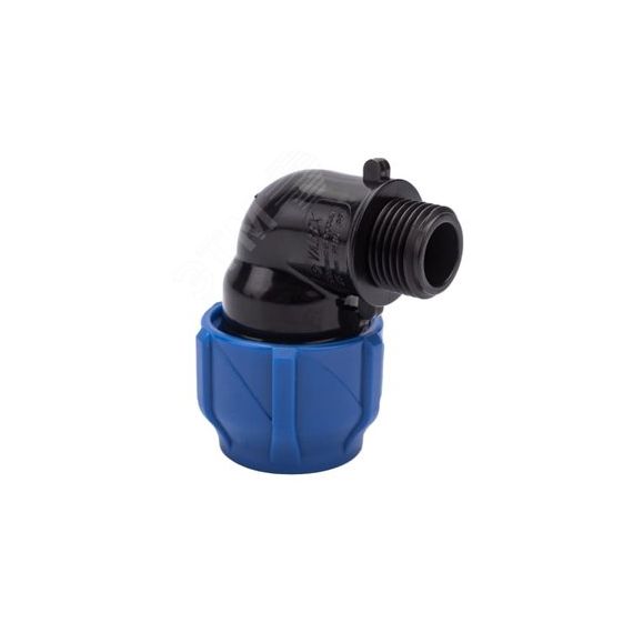 Отвод компрессионный присоединительный ПНД НР 20х3/4 (160/40) VALFEX 1210012420034