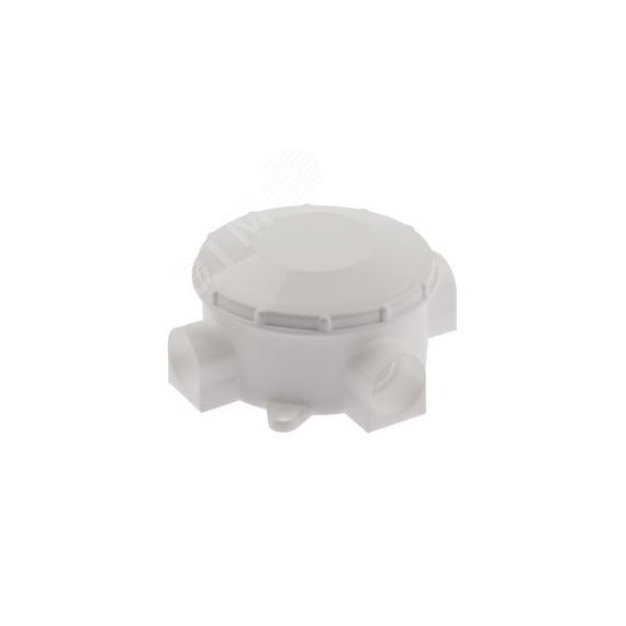 Коробка распаячнаяKOR-70-35-3-w открытой установки трехрожковая белая IP42 ЭРА Б0052726