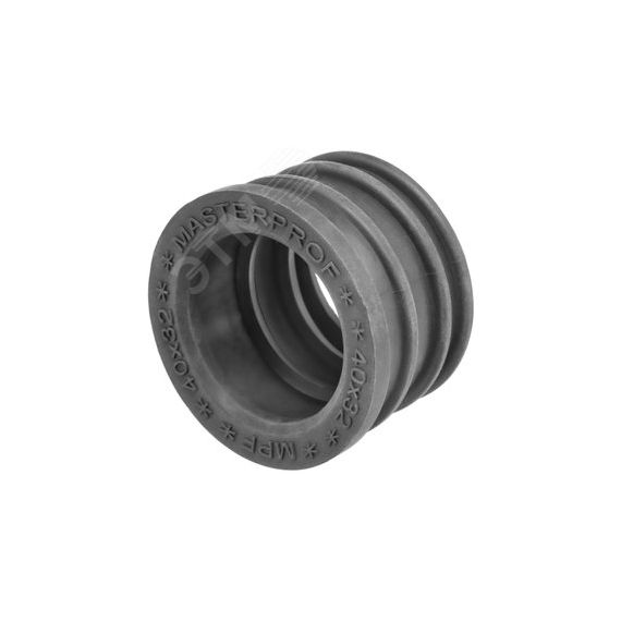 Манжета для канализации черная ТЭП 40х32 MasterProf ИС.131812