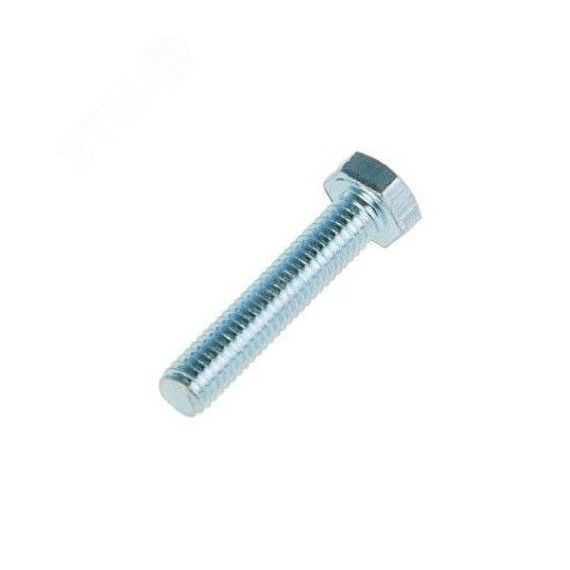 Болт DIN 933 М8х120 8.8 ZN с шестигранной головкойоцинкованный ПроТек БМ8Х12088Ц933