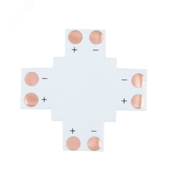 Плата соединительная (X) для одноцветных светодиодных лент шириной 10 мм LAMPER REXANT 144-128