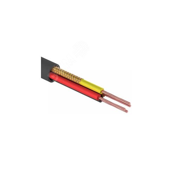 Кабель ШВЭП (ШСМ) 4x0,12 кв.мм (200 м) черный, REXANT 01-4034