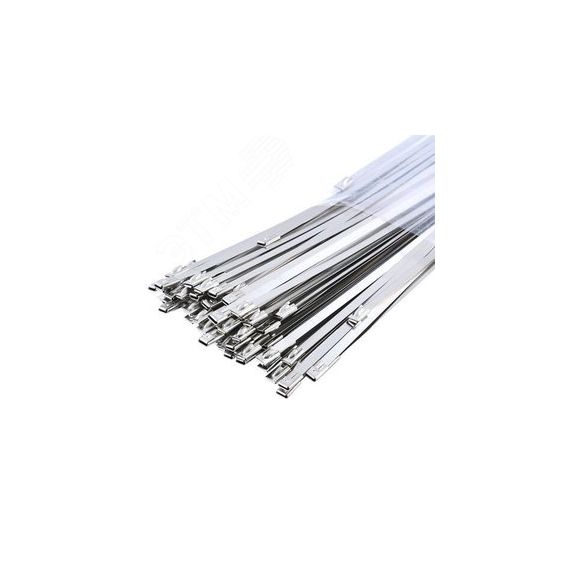 Стяжки стальные  7,9*400 AISI 304 Мир хомутов PL7.9-400R42