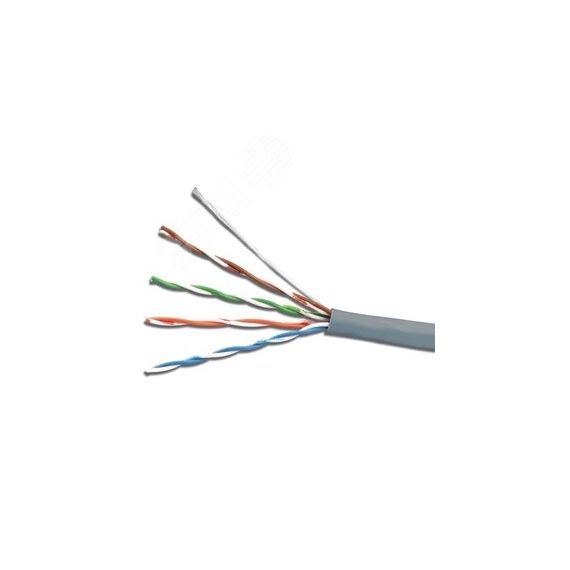Витая пара UTP 4 пары AWG 24 категория 5е внутренняя Cu Standart SkyNet UTP 4x2x0,5 5е in/Cu.