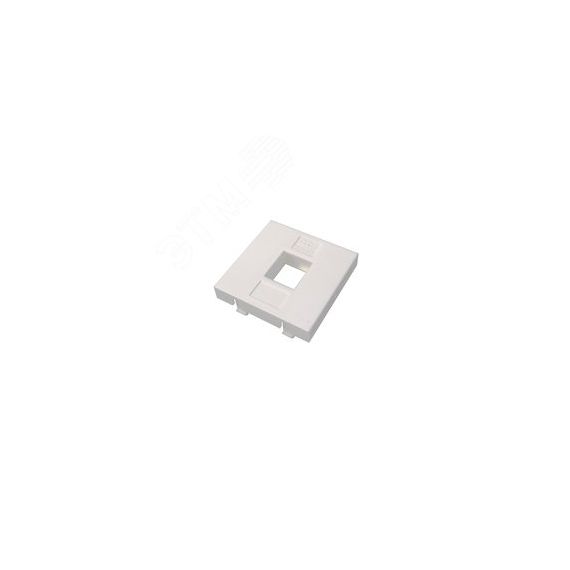 Адаптер Mosaic 45х45 мм для модуля Keystone, 1 порт, белый DATAREX Datarex DR-5301