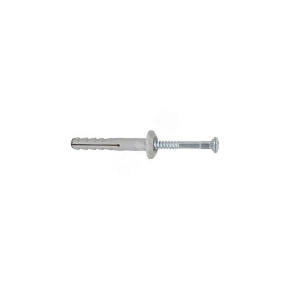 Дюбель-гвоздь 6х40/7 N P грибовидный бортик, нейлон (50шт) Fischer 50339