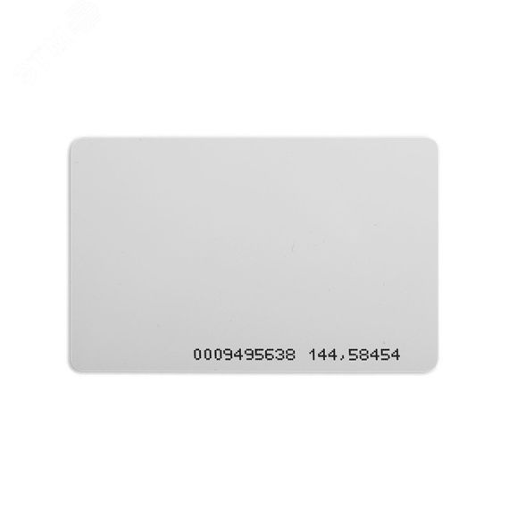 Электронный ключ карта 125KHz формат EM Marin, REXANT 46-0225