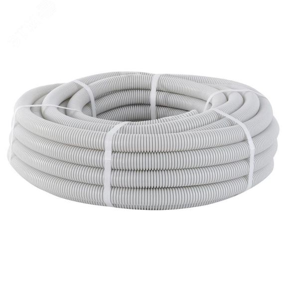 Труба гофр. ПВХ Plast с зондом d16мм (10м.) PROxima EKF tg-z-16-10m