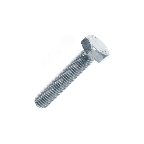 Болт с шестигранной головкой оцинкованный М10х50 (DIN 933) (25 шт/уп) Промрукав PR08.3514