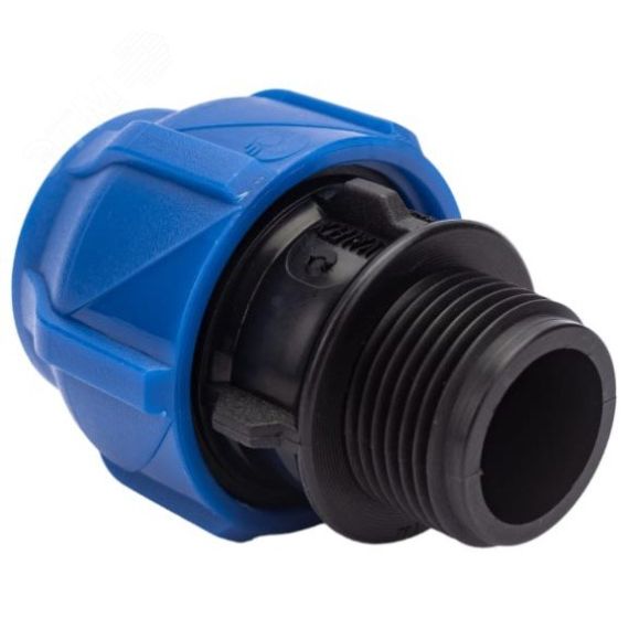 Муфта компрессионная соединительная ПНД НР 20х3/4 (270/45) VALFEX 121001122120