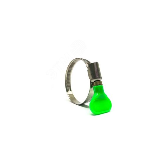 Хомут червячный 8-12/9 W1 оцинкованная сталь с ключом 2Л 8-12-7 ГОСТ 28191-89 Мир хомутов H8-12-9KL21