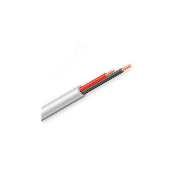 Кабель КПСнг(А)-FRLSLTx 1х2х0.5 для ОПС и СОУЭ оболочка с низкой токсичностью продуктов горения огнестойкий 1 пара 0.5мм.кв Технокабель НН КПСнг(А)-FRLSLTx 1х2х0.5