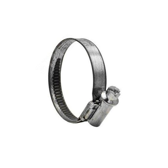 Хомут червячный 25-40/9 W1 оцинкованная сталь 1Л 25-40-7 ГОСТ 28191-89 Мир хомутов H25-40ECO41