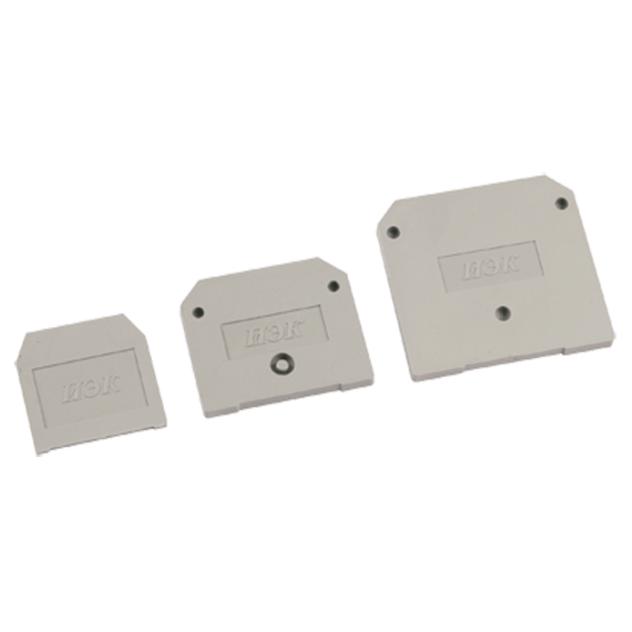 Заглушка для ЗНИ4-6мм2 (JXB35-50А) серая IEK